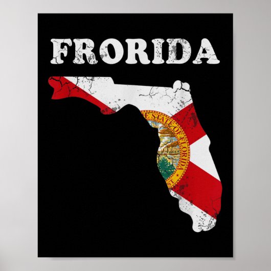 Poster Frorida Trump Floride (Devant)