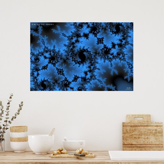 Poster Frost galactique (Cuisine)