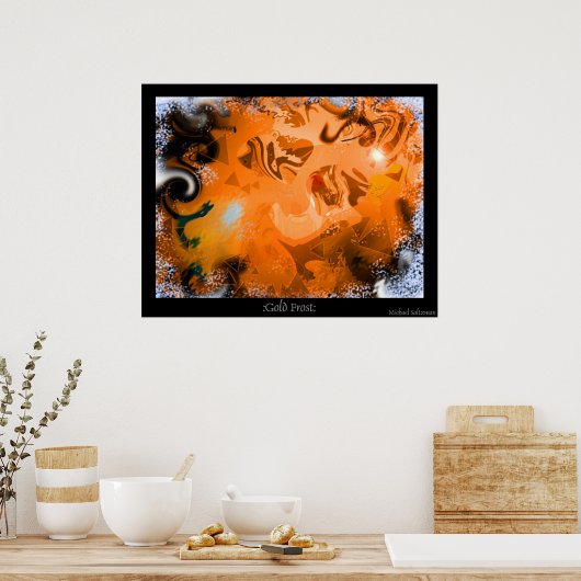 Poster Frost Or (Cuisine)