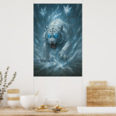 Poster Frost White Tiger – Emperor of the Frozen Realm – (Cuisine)