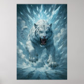 Poster Frost White Tiger – Emperor of the Frozen Realm – (Devant)