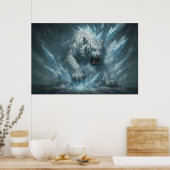 Poster Frost White Tiger – Emperor of the Frozen Realm – (Cuisine)
