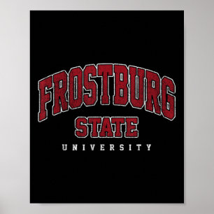 Poster Frostburg Institut De Technologie Arc Rétro Pour M