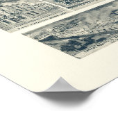 Poster Frostburg, MD Carte panoramique - 1905 (Coin)