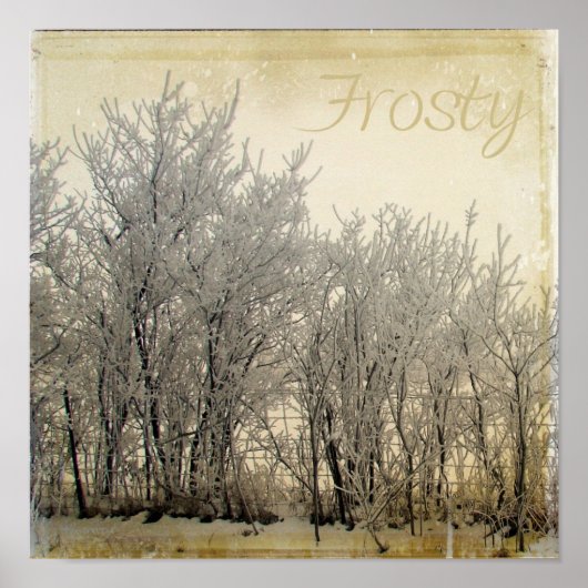 Poster Frosté (Devant)