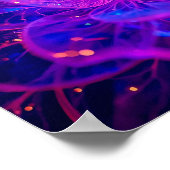 Poster Frosted Glass Bloom (Coin)