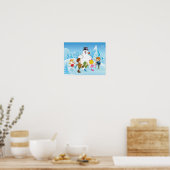 Poster Frosty Snowman™ hiver (Cuisine)