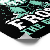 Poster Frosty The Swoleman Funny Buff Swole Snowman Gym M (Coin)