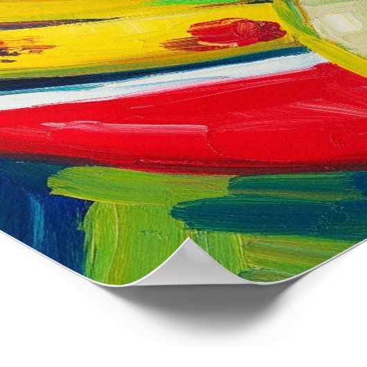 Poster Fruit Art Messy (Coin)