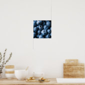 Poster Fruit aux bleuets (Cuisine)