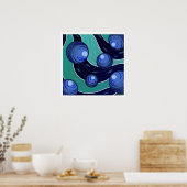 Poster Fruit Bleuet (Cuisine)