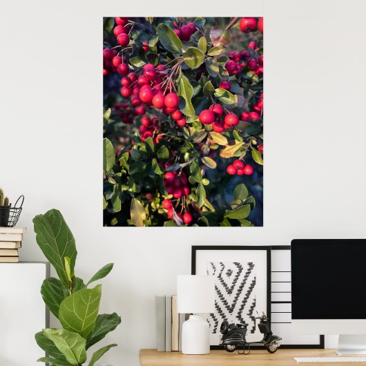 Poster Fruit d'automne (Bureau à domicile)