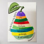 Poster Fruit de l'Esprit Image 5x7 (Devant)