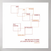 Poster Fruit de l'Esprit imprimé (Devant)