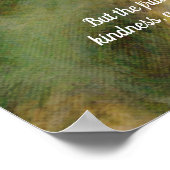 Poster Fruit de l'Esprit Nature Écriture Photo Art (Coin)