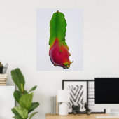 Poster Fruit dragon (Bureau à domicile)