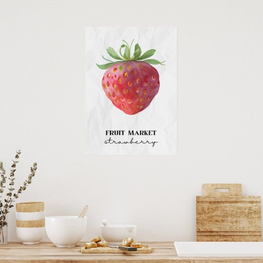 Poster Fruit du marché (Cuisine)