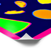 Poster Fruit électrique Fiesta Design (Coin)