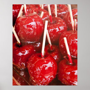 Poster Fruit enrobé de bonbons au festival de la bière de