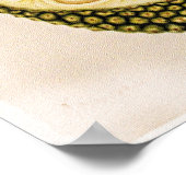 Poster Fruit et feuillage durian (Coin)