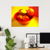 Poster Fruit et vie morte (Bureau à domicile)