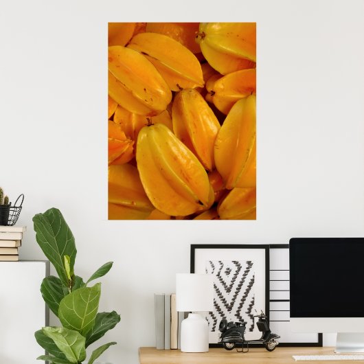 Poster Fruit étoile tropicale (Bureau à domicile)