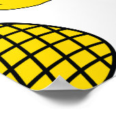 Poster Fruit Fiesta : Bananes, ananas, fraises (Coin)