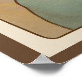 Poster Fruit par Alphonse Mucha, Art Nouveau vintage (Coin)