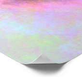 Poster Fruit Pur Abstrait Encore Vie En Rose (Coin)