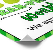 Poster Fruit, Semaine d'Appréciation Signé, Appréciation  (Coin)