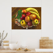 Poster Fruit Vie morte (Cuisine)