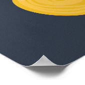 Poster Fruit vintage orange (Coin)