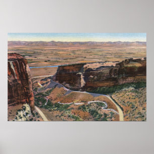 Poster Fruita Canyon & Monument Rim Drive