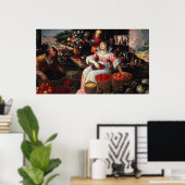 Poster Fruitmarket, 1590 (Bureau à domicile)