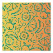 Poster Fruits (Devant)