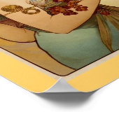 Poster Fruits - Automne c1897 (Coin)