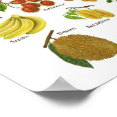 Poster Fruits aux Philippines (Coin)