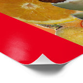 Poster Fruits brillants. Φ ύ ο ρ τ (Coin)