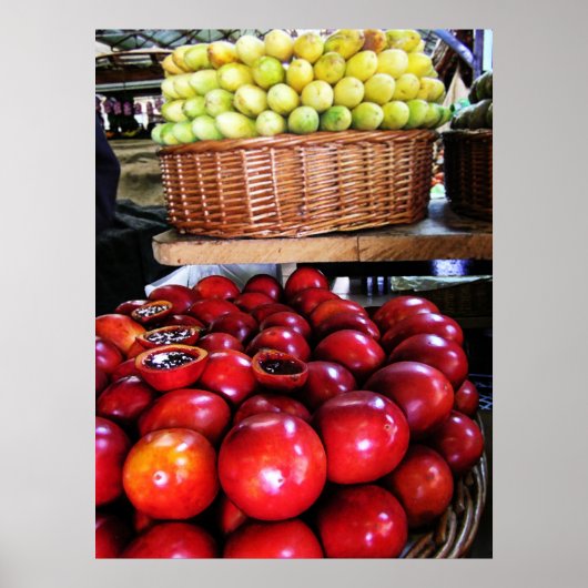 Poster Fruits de la passion Imprimer (Devant)