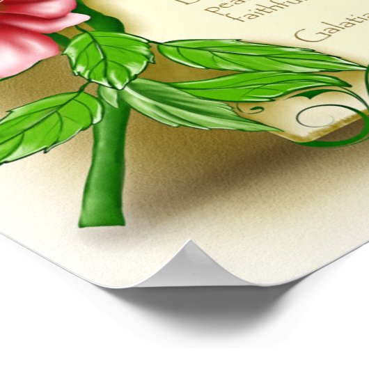 Poster Fruits de l'esprit (Coin)