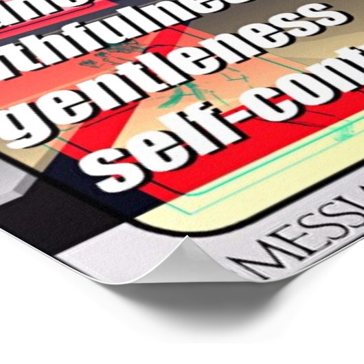 Poster Fruits de l'Esprit (Coin)