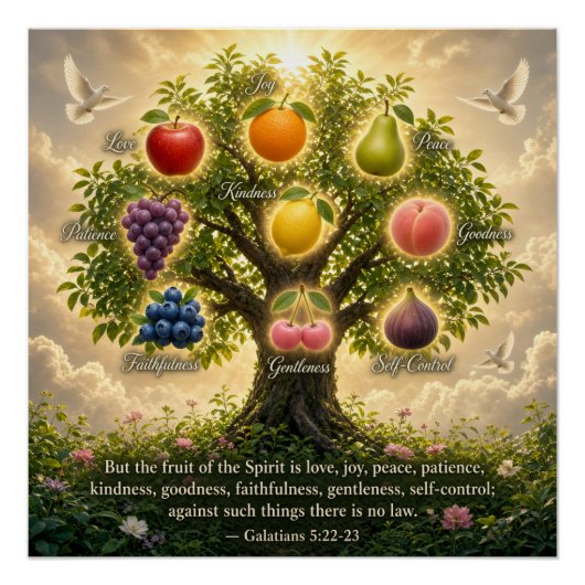 Poster Fruits de l'Esprit (Devant)
