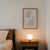Poster Fruits de l'Esprit Bible Verse Art