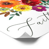 Poster Fruits de l'esprit floral (Coin)
