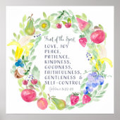 Poster Fruits de l'esprit - Galates (Devant)