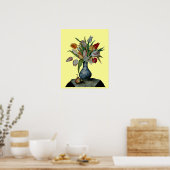POSTER FRUITS DE SAISON - TULIPES (Cuisine)