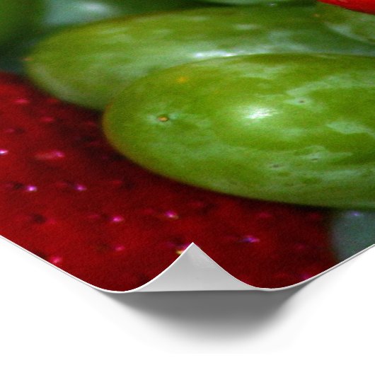 Poster Fruits d'été (Coin)