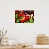 Poster Fruits d'été (Cuisine)