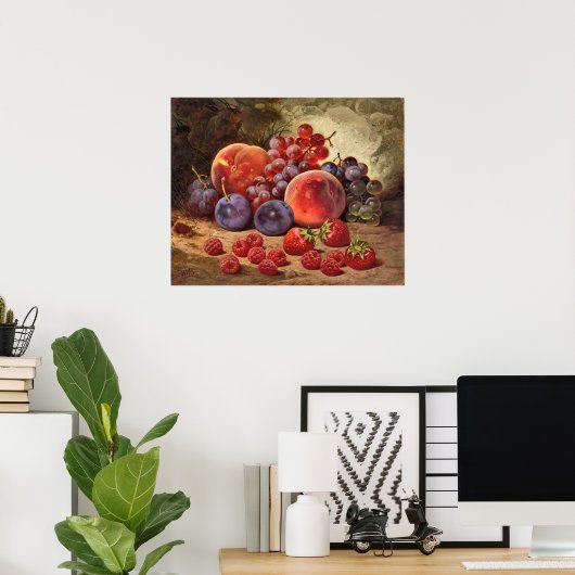 Poster Fruits d'été (Bureau à domicile)