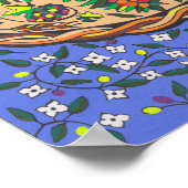 Poster Fruits d'Israël Mandala (Coin)